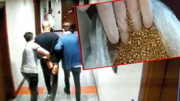 Otelde düzenlenen operasyonla yakalandılar
