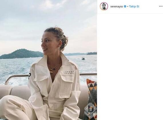  Serenay Sarıkaya, son paylaşımı ile olay oldu!