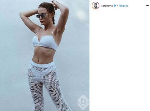  Serenay Sarıkaya, son paylaşımı ile olay oldu!