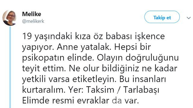 Öz babasından genç kıza akılalmaz işkence!