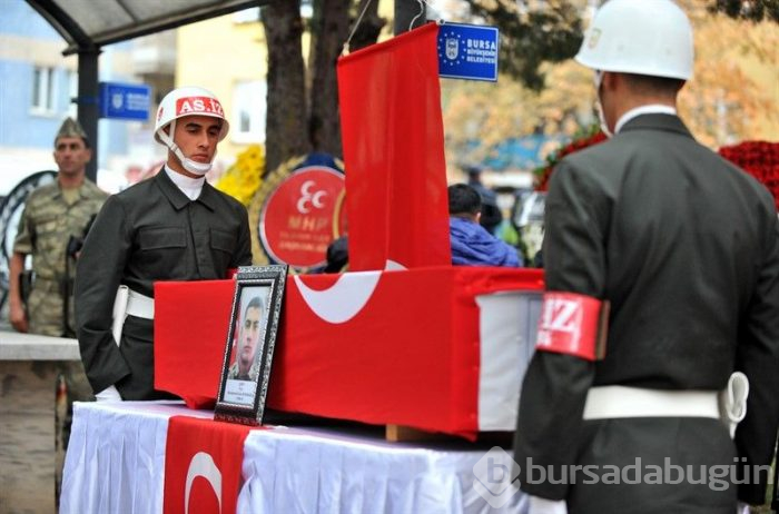 Bursalı şehit gözyaşlarıyla uğurlandı!