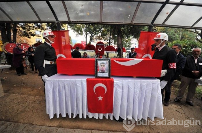 Bursalı şehit gözyaşlarıyla uğurlandı!