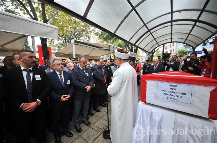 Bursalı şehit gözyaşlarıyla uğurlandı!