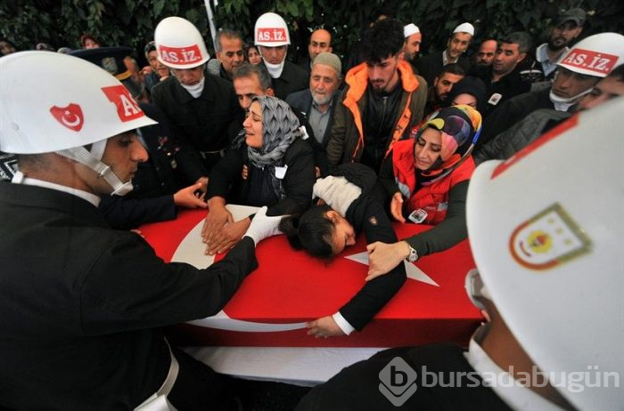 Bursalı şehit gözyaşlarıyla uğurlandı!