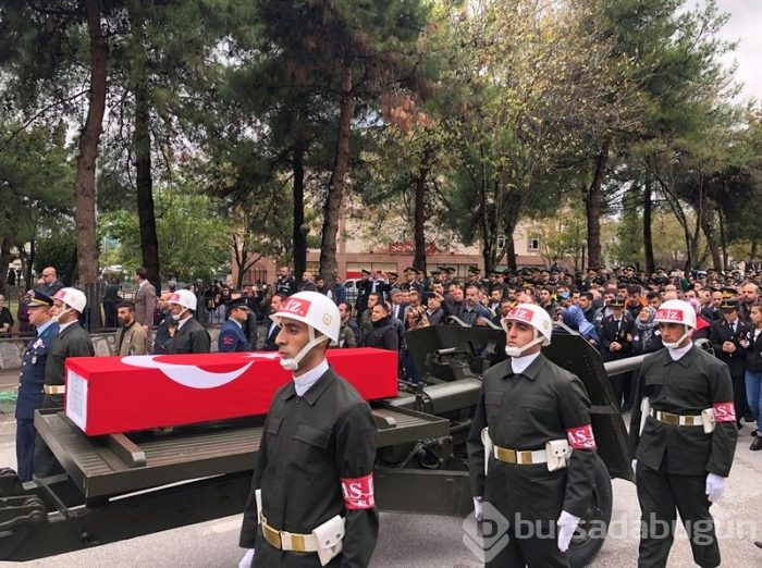 Bursalı şehit gözyaşlarıyla uğurlandı!