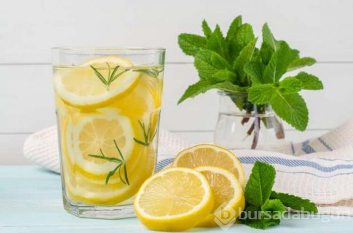 Limonlu su içmek için nedenler