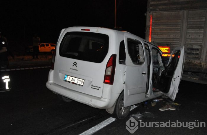 Mardin Artuklu'da trafik kazası 3 ölü 3 yaralı