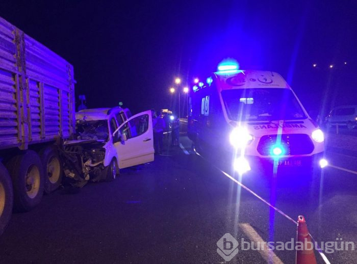 Mardin Artuklu'da trafik kazası 3 ölü 3 yaralı