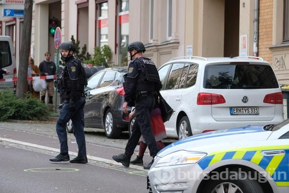 Almanya'da sinagog önünde silahlı saldırı: 2 ölü