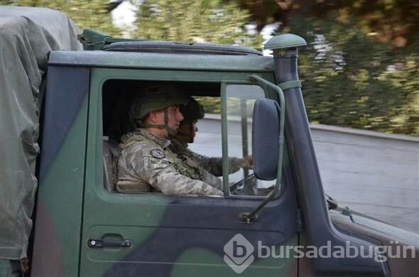 Son dönemlerin en büyük askeri konvoyu