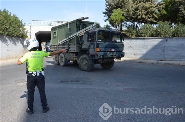 Son dönemlerin en büyük askeri konvoyu