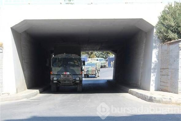 Son dönemlerin en büyük askeri konvoyu