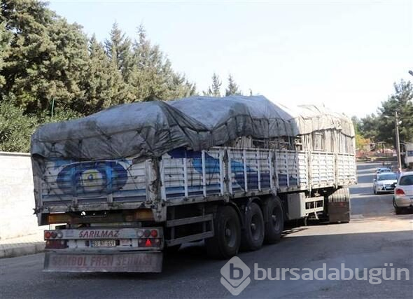 Son dönemlerin en büyük askeri konvoyu