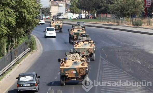 Son dönemlerin en büyük askeri konvoyu