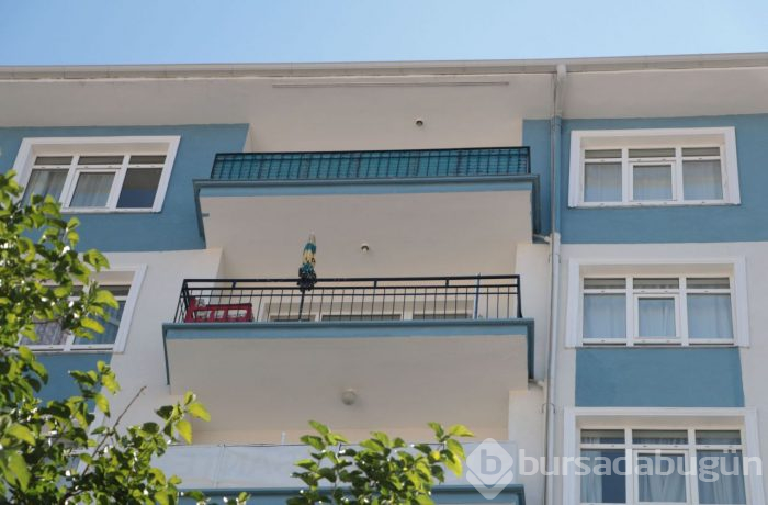 Misafirliğe gittiği evin balkonundan düştü!