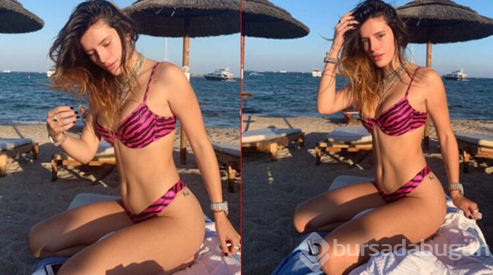 Bella Thorne, 22'nci yaşını bikinili fotoğraflarıyla kutladı