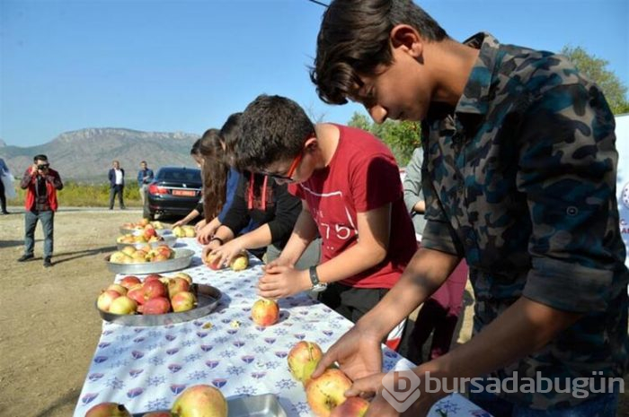 Nar yemek ve suyunu sıkmak için yarıştılar!