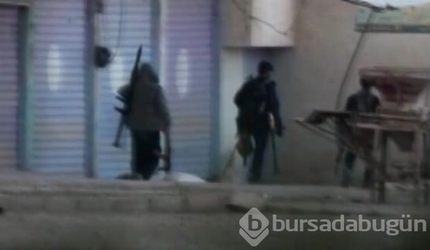 Teröristlerin çekilme anları böyle görüntülendi
