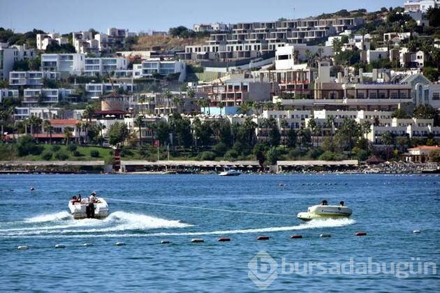 Bodrum'da, sonbahara rağmen hava sıcaklığı 27 derecede!