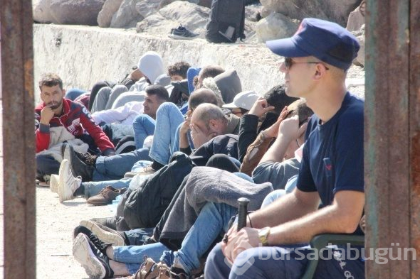 Yunanistan'a kaçarken yakalandılar!
