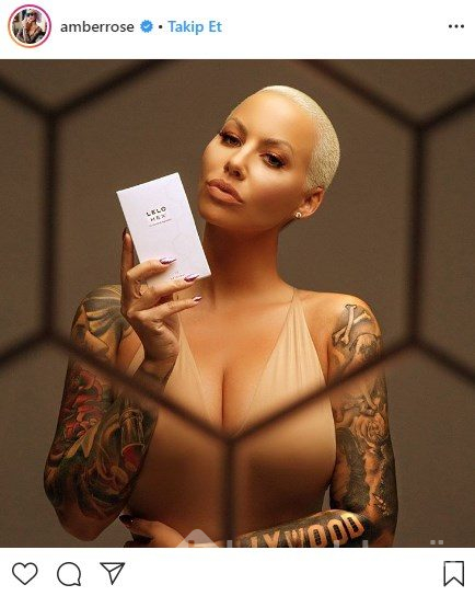 Amber Rose'dan garip karar!