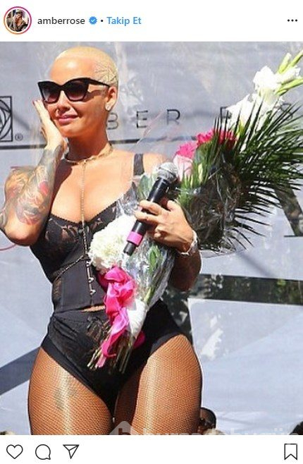 Amber Rose'dan garip karar!