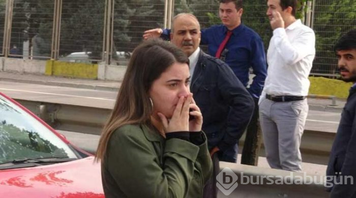 Kırmızı ışıkta 8 araçlı zincirleme kaza!