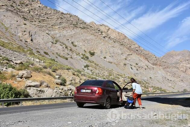 Otostopla çıktığı Türkiye turunu tamamladı