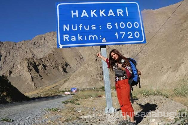 Otostopla çıktığı Türkiye turunu tamamladı