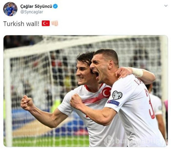 Fransa-Türkiye maçı sonrası paylaşımlar