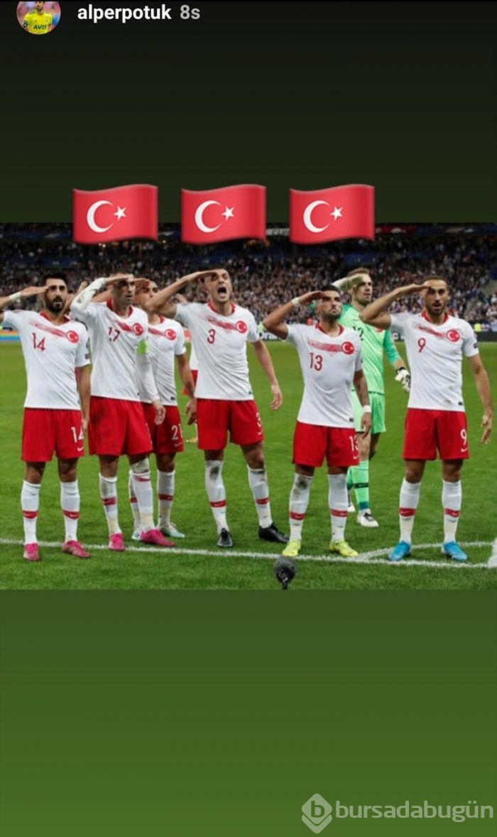Fransa-Türkiye maçı sonrası paylaşımlar