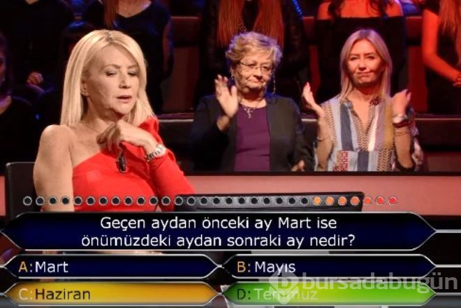 Soruyu bilemeyince verdiği tepki şaşırttı