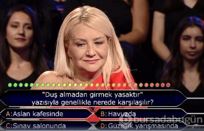 Soruyu bilemeyince verdiği tepki şaşırttı