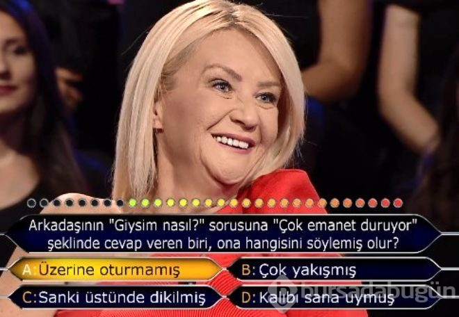 Soruyu bilemeyince verdiği tepki şaşırttı