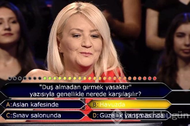Soruyu bilemeyince verdiği tepki şaşırttı