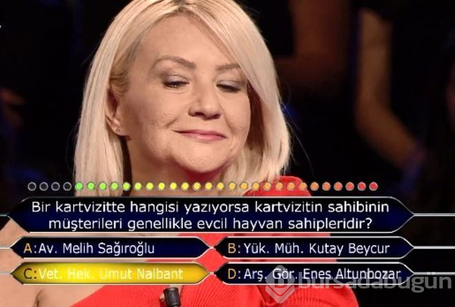 Soruyu bilemeyince verdiği tepki şaşırttı