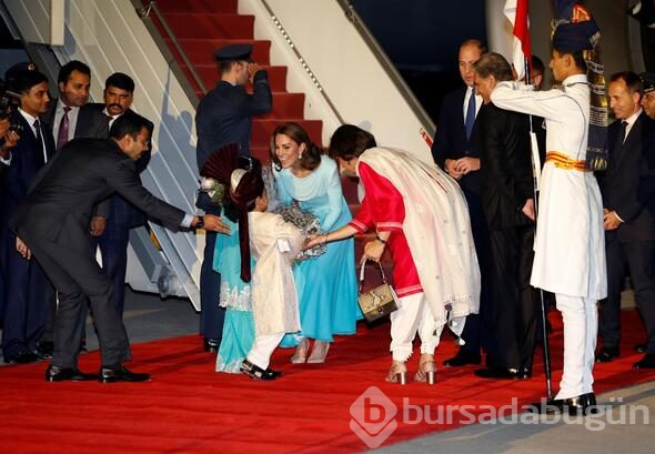 Kate Middleton, kıyafetiyle göz doldurdu