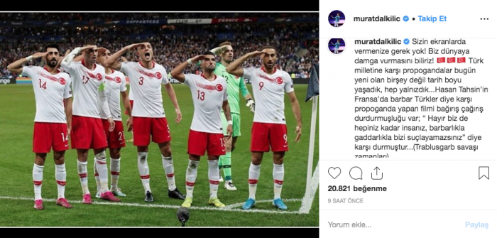 Türkiye-Fransa maçı sonrası Murat Dalkılıç'dan Fransa'ya tepki