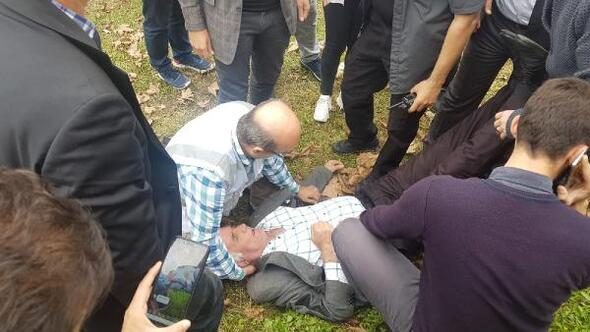 'Teleferik' eylemcileri arasında arbede