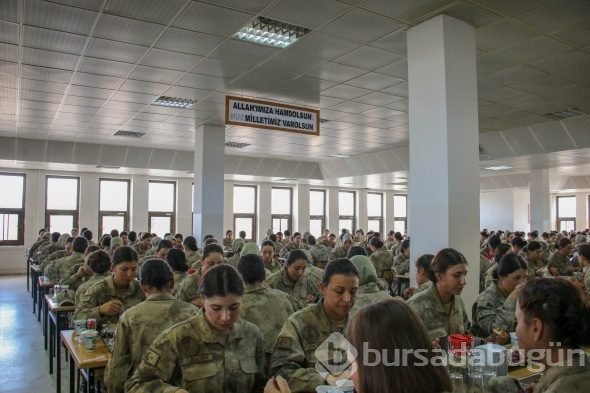 Jandarma Kadın Astsubaylar 'Barış Pınarı'nda görev almak için hazırlar!
