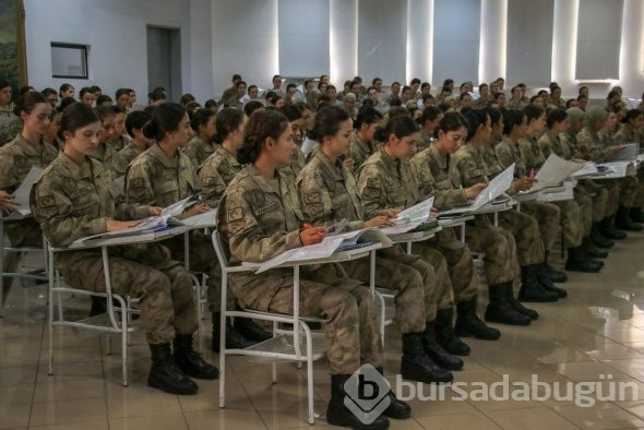 Jandarma Kadın Astsubaylar 'Barış Pınarı'nda görev almak için hazırlar!