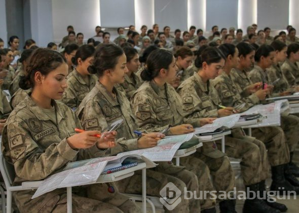 Jandarma Kadın Astsubaylar 'Barış Pınarı'nda görev almak için hazırlar!