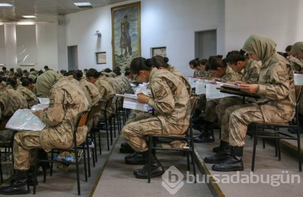 Jandarma Kadın Astsubaylar 'Barış Pınarı'nda görev almak için hazırlar!