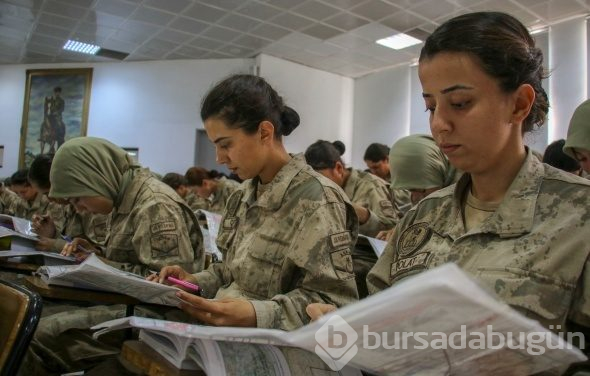 Jandarma Kadın Astsubaylar 'Barış Pınarı'nda görev almak için hazırlar!