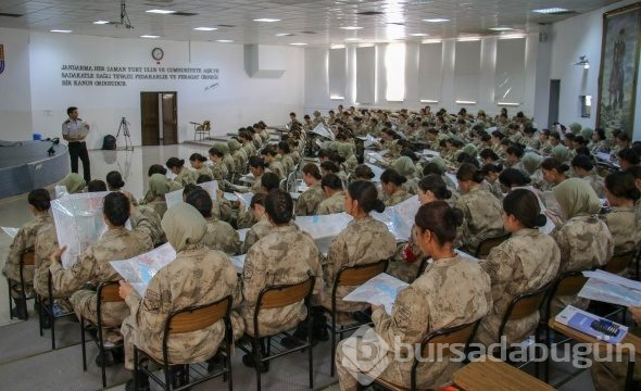 Jandarma Kadın Astsubaylar 'Barış Pınarı'nda görev almak için hazırlar!