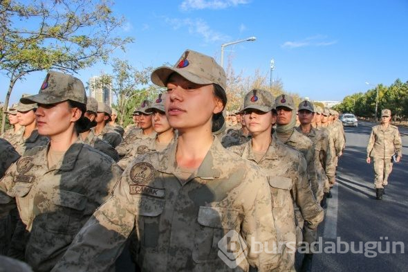 Jandarma Kadın Astsubaylar 'Barış Pınarı'nda görev almak için hazırlar!