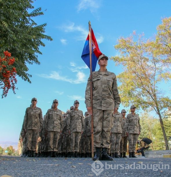 Jandarma Kadın Astsubaylar 'Barış Pınarı'nda görev almak için hazırlar!