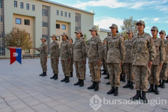 Jandarma Kadın Astsubaylar 'Barış Pınarı'nda görev almak için hazırlar!