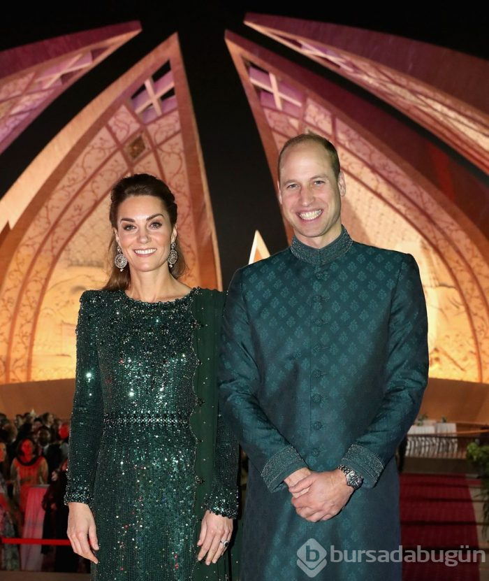 Kate Middleton Pakistan ziyaretinde Prenses Diana'nın izinde!