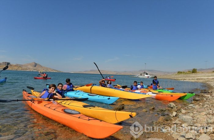 Tunceli'nin saklı cenneti Pertek su sporlarıyla şenlendi